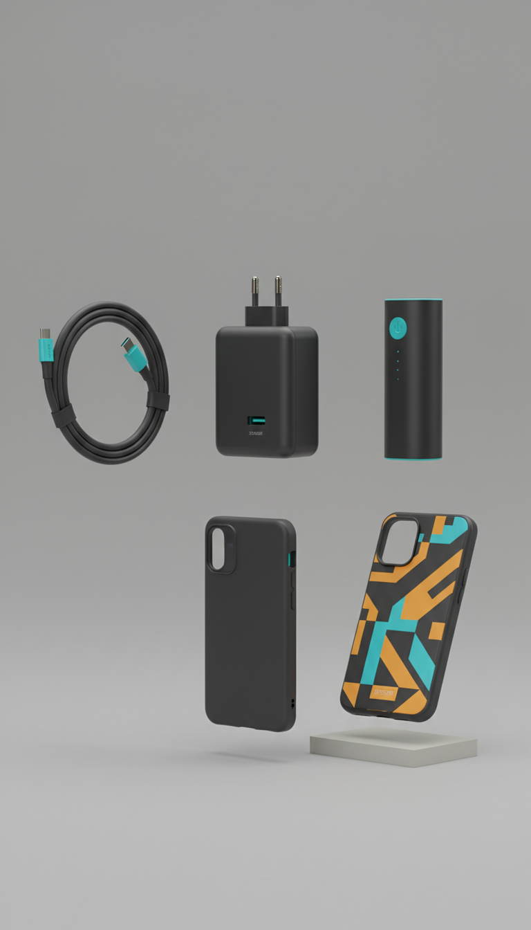 Cargador rápido USB-C compacto