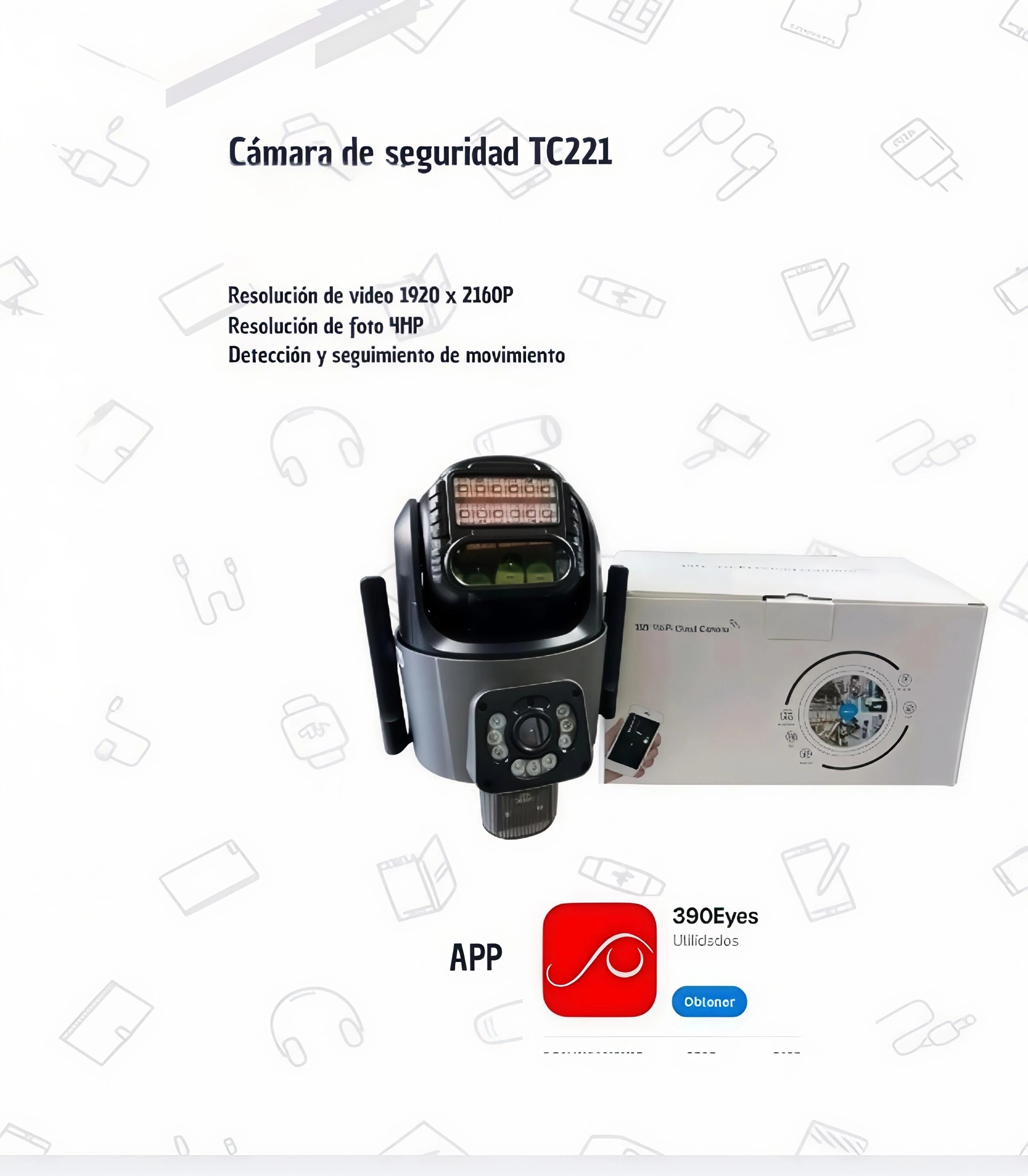 Cámara de seguridad TC221
