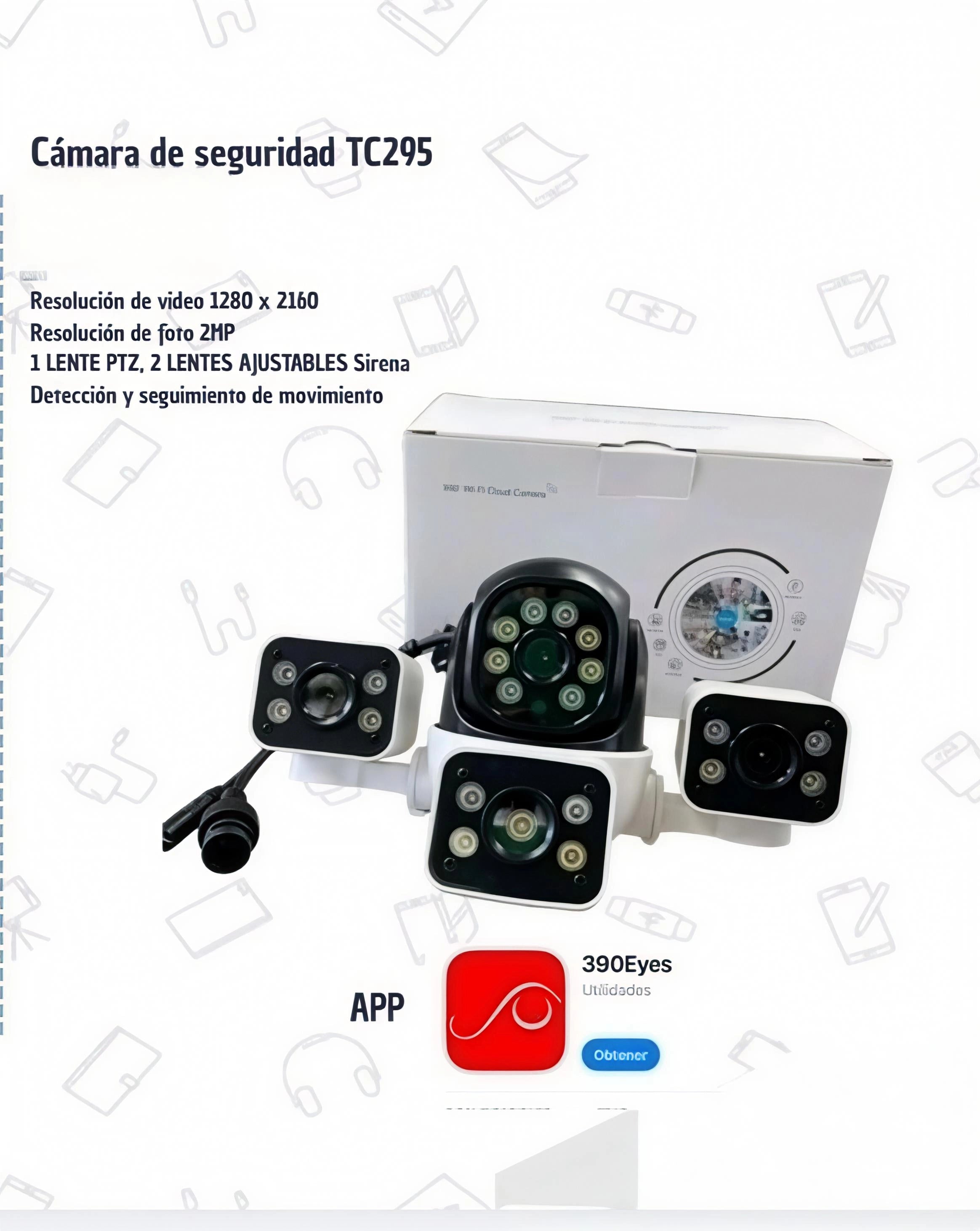 Cámara de seguridad TC245